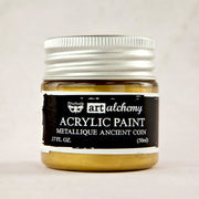 FINNABAIR Art Alchemy Metallique Acrylic Paint -Ancient Coin 963057